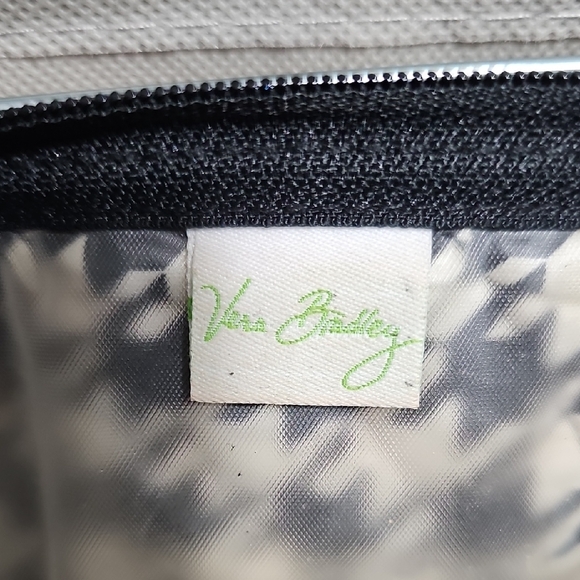 Vera Bradley Quilted Floral Cosmetic Bag - Red, Yellow, Black - Picture 2 of 7